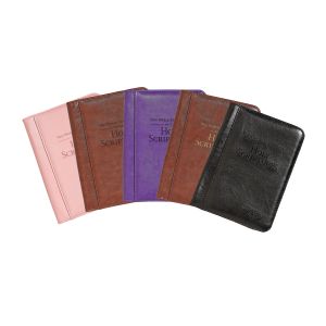 Regular Size Bonded Leather Bible Cover (English)