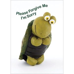 Please Forgive Me. I'm Sorry