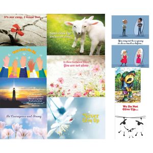 Encouragement Greeting Card (Set of 10)