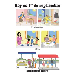 Hoy es 1ro de Septiembre. En sus marcas, listos, ¡COMIENCEN SU TIEMPO!