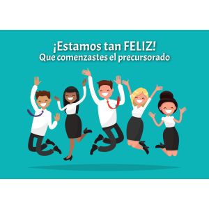 ¡Estamos tan FELIZ! Que comenzastes el precursorado