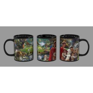 Paradise Friends BLACK Mug