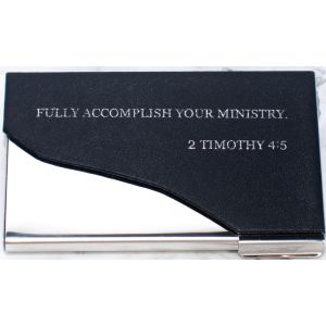 Slim Black JW.ORG Contact Card Holder